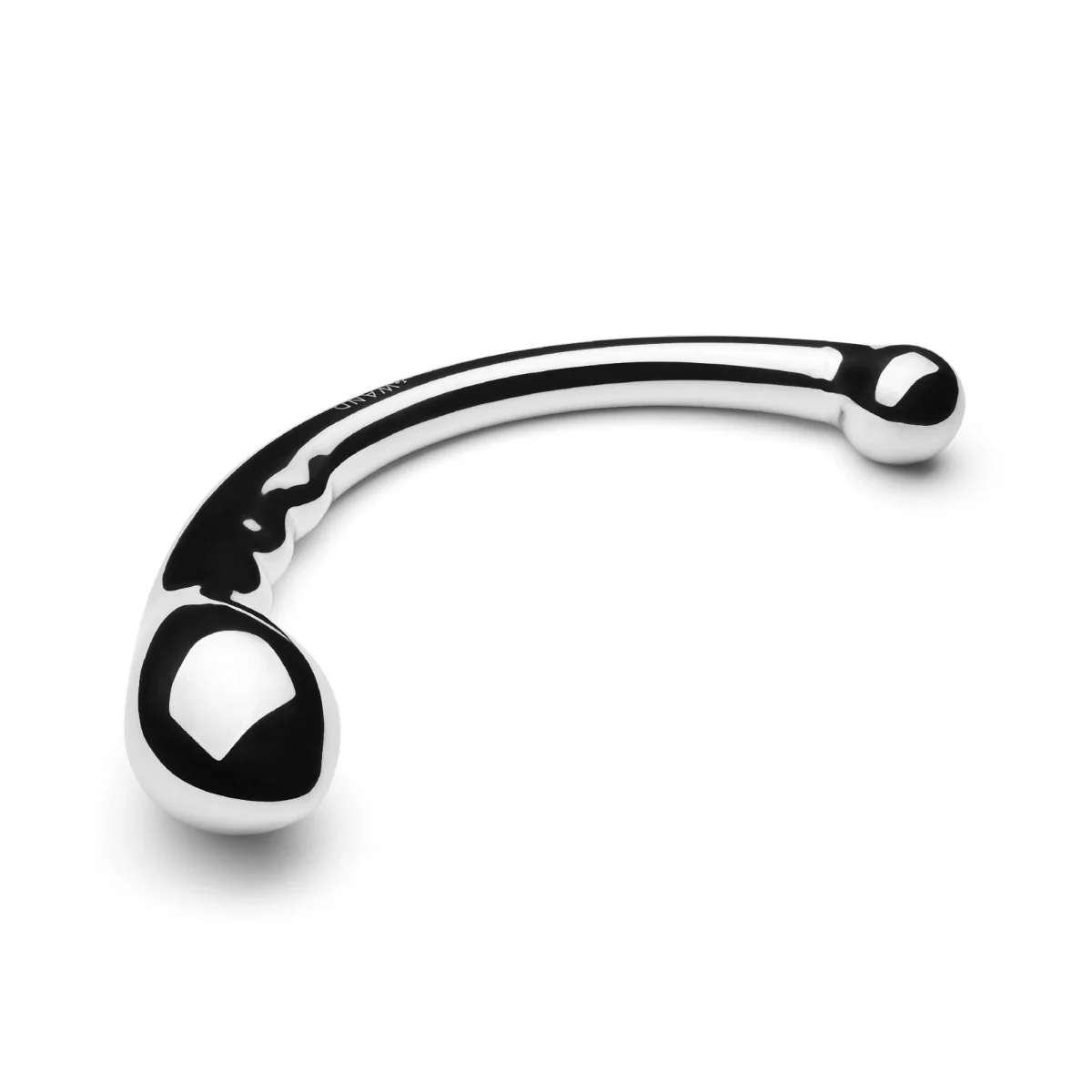 Le Wand Hoop Double Sided Pleasure Tool Silver 8 Inch - Image 4