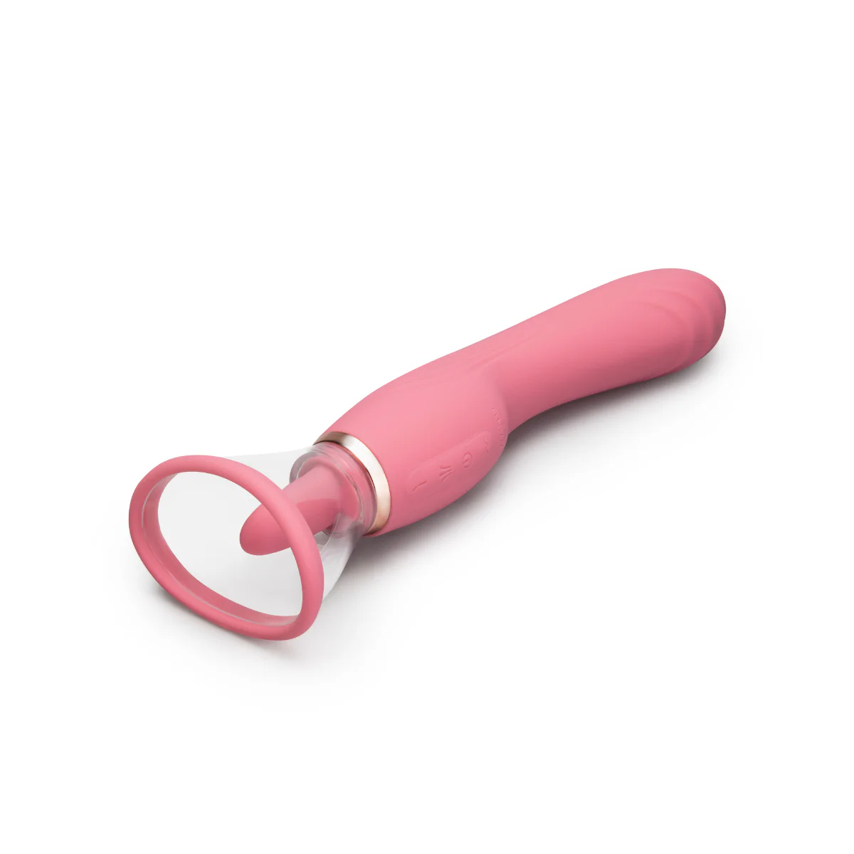 Le Wand Lick Double Ended Vibrator With Tongue Stimulator Pink - Image 8