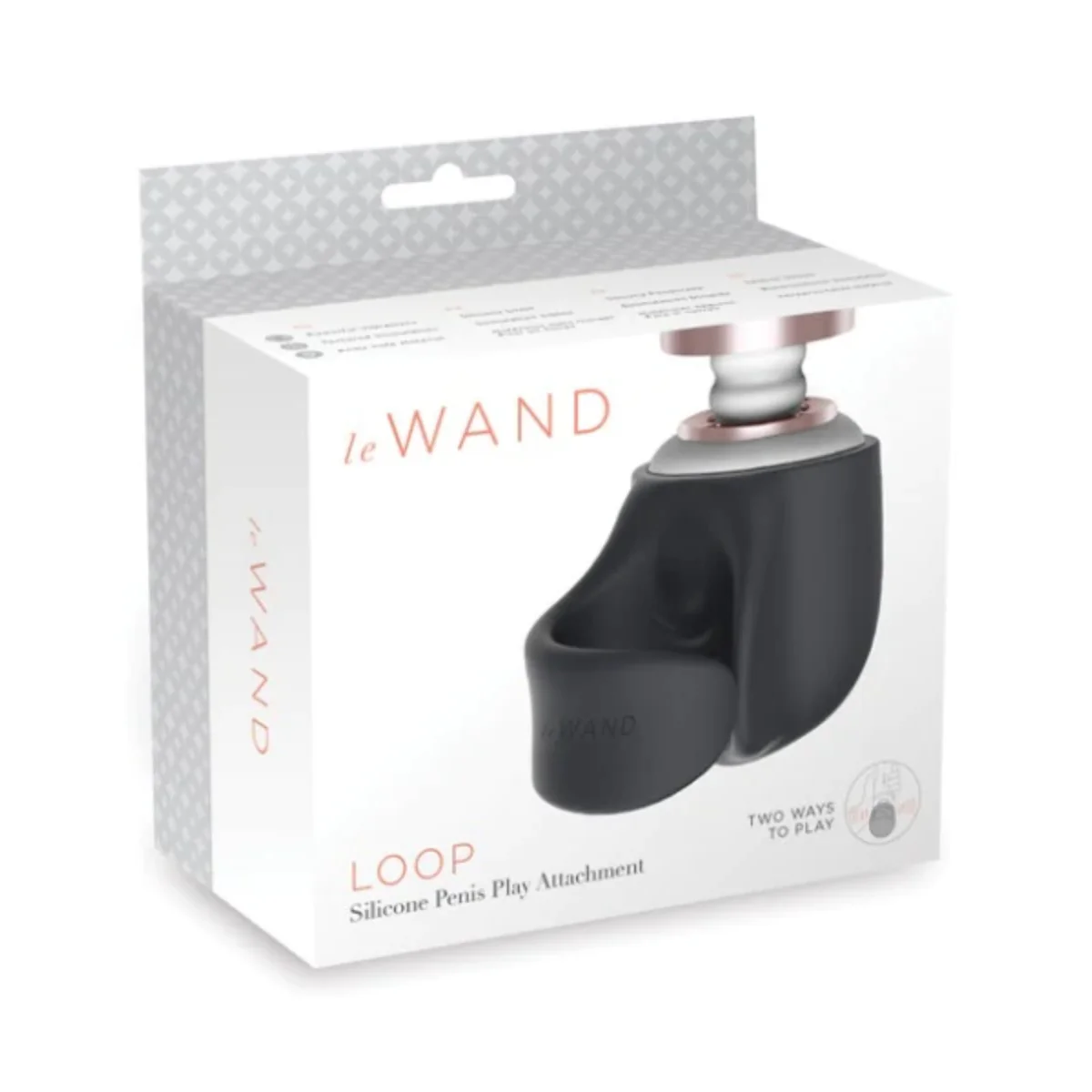 Le Wand Loop Penis Play Attachment Grey - Image 2