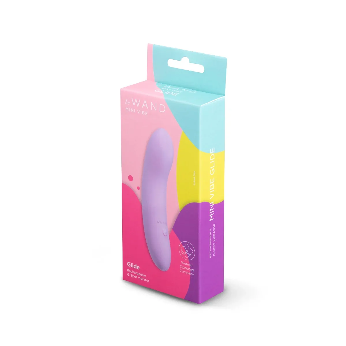 Le Wand Mini Vibe Glide Rechargeable G-Spot Vibrator Lilac - Image 2