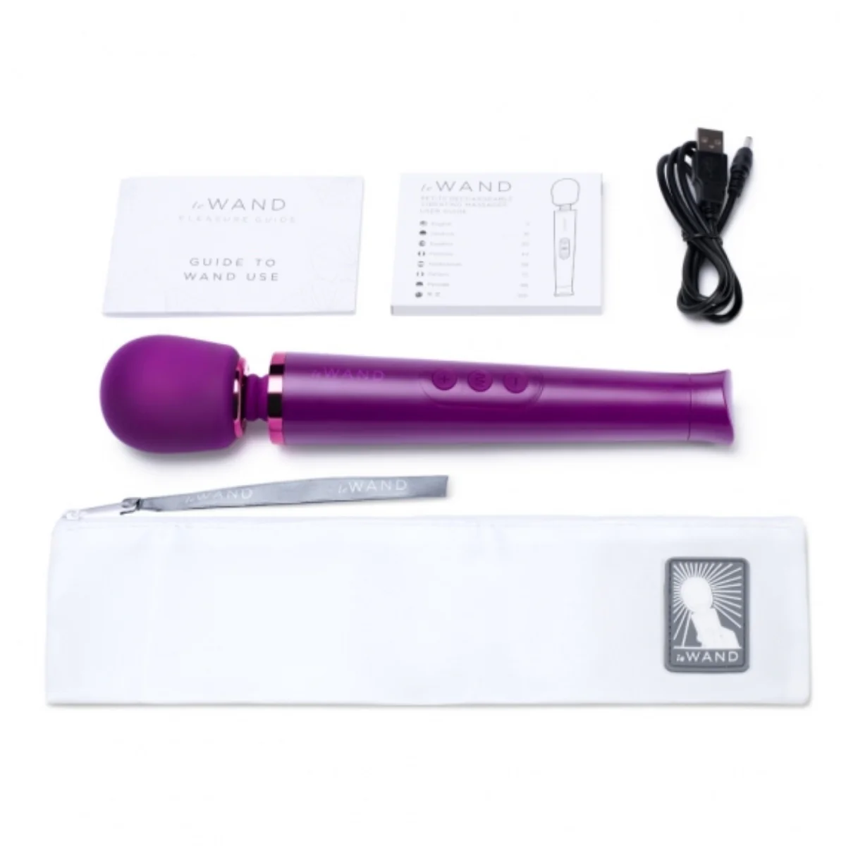 Le Wand Petite Rechargeable Wand Massager Cherry - Image 5