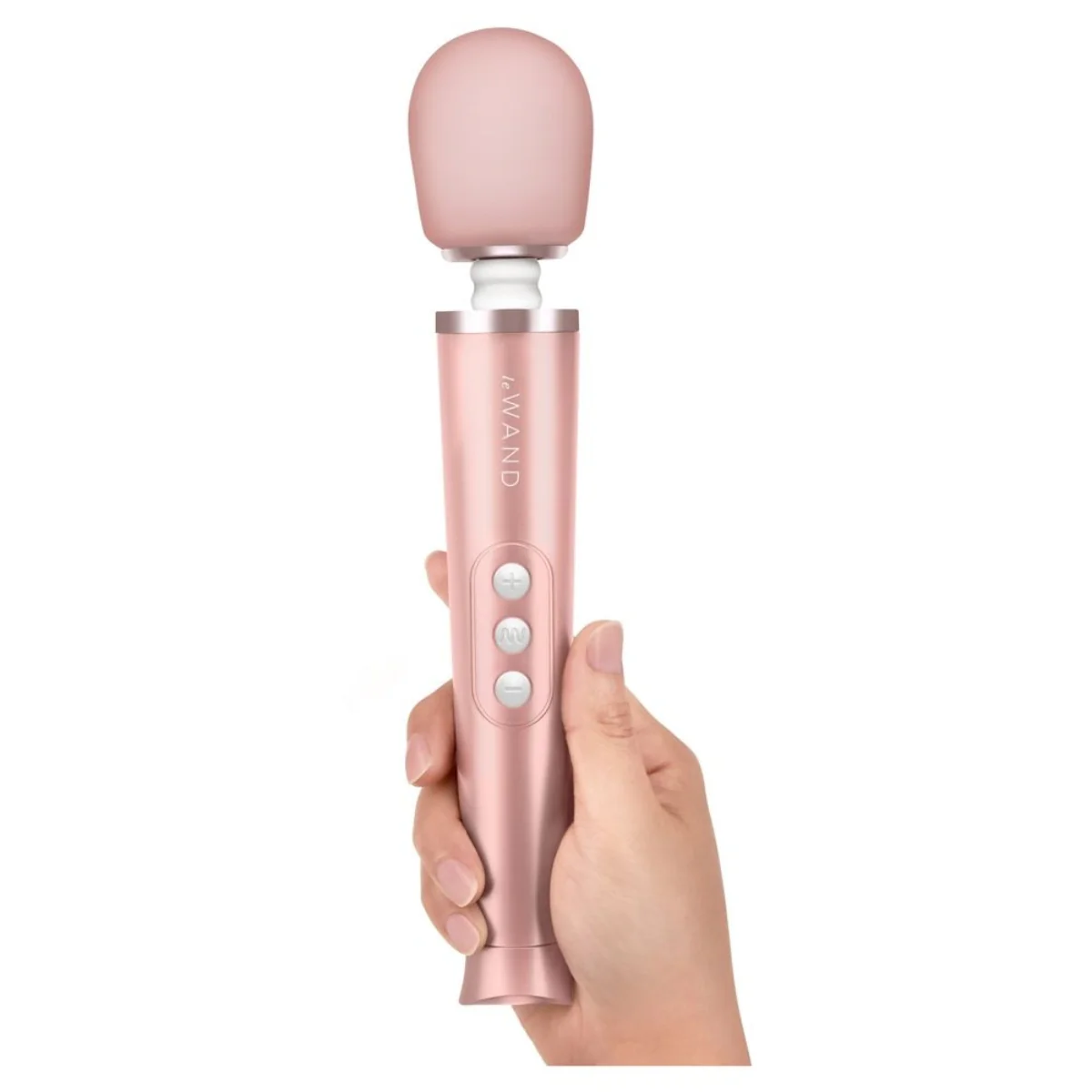 Le Wand Petite Rechargeable Wand Massager Rose Gold - Image 4