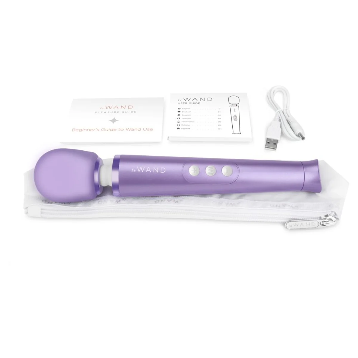 Le Wand Petite Rechargeable Wand Massager Violet - Image 5