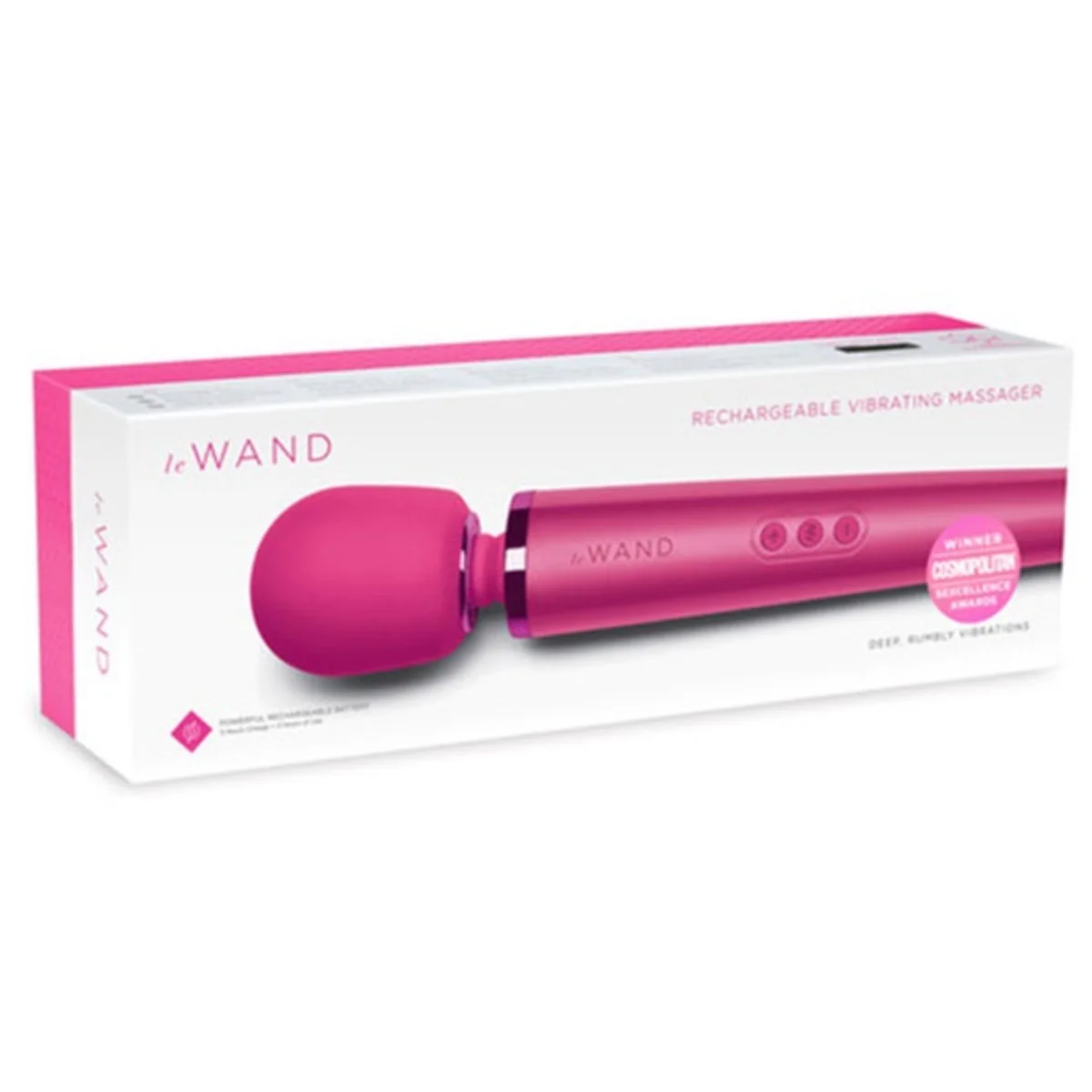 Le Wand Rechargeable Wand Massager Magenta - Image 2