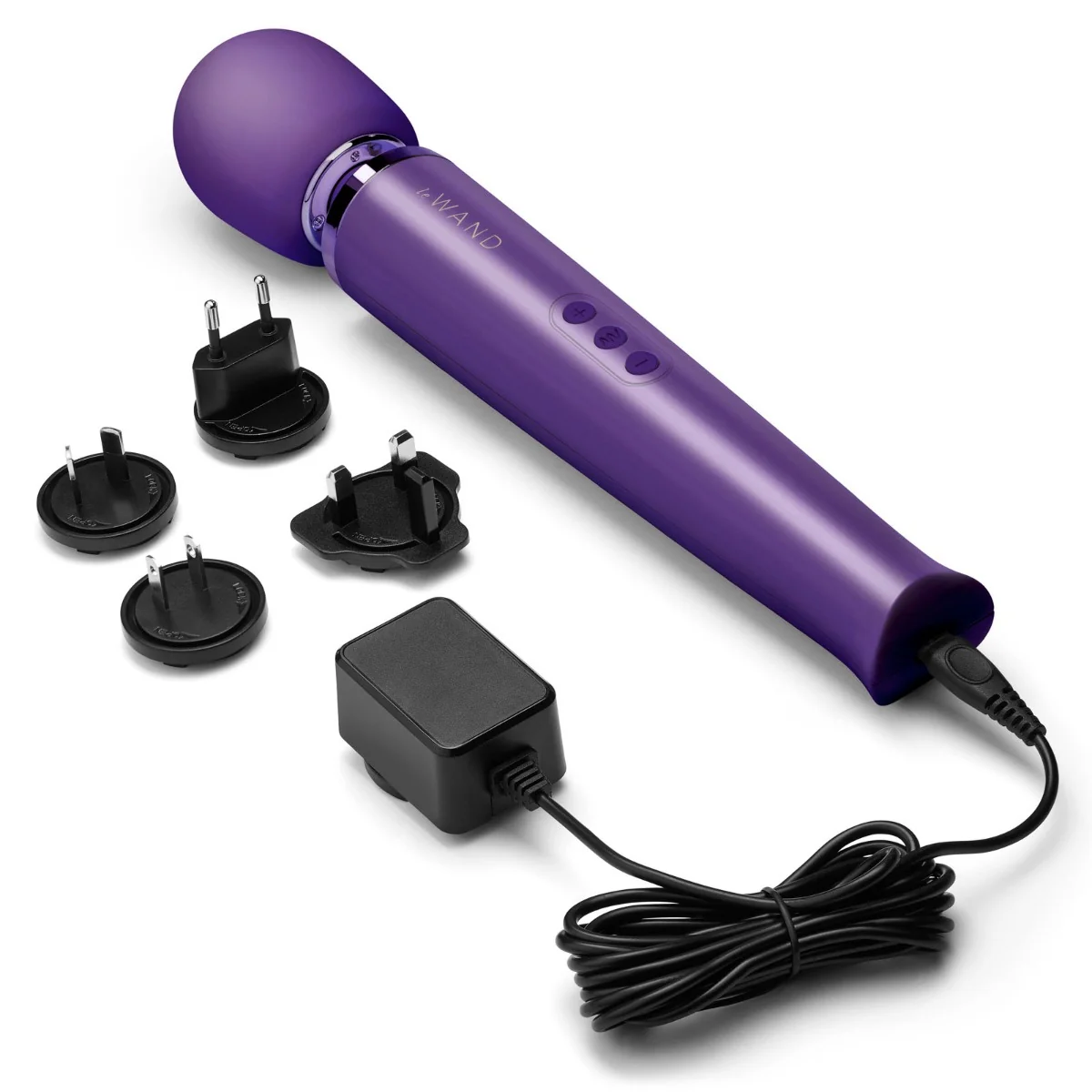 Le Wand Rechargeable Wand Massager Purple - Image 3