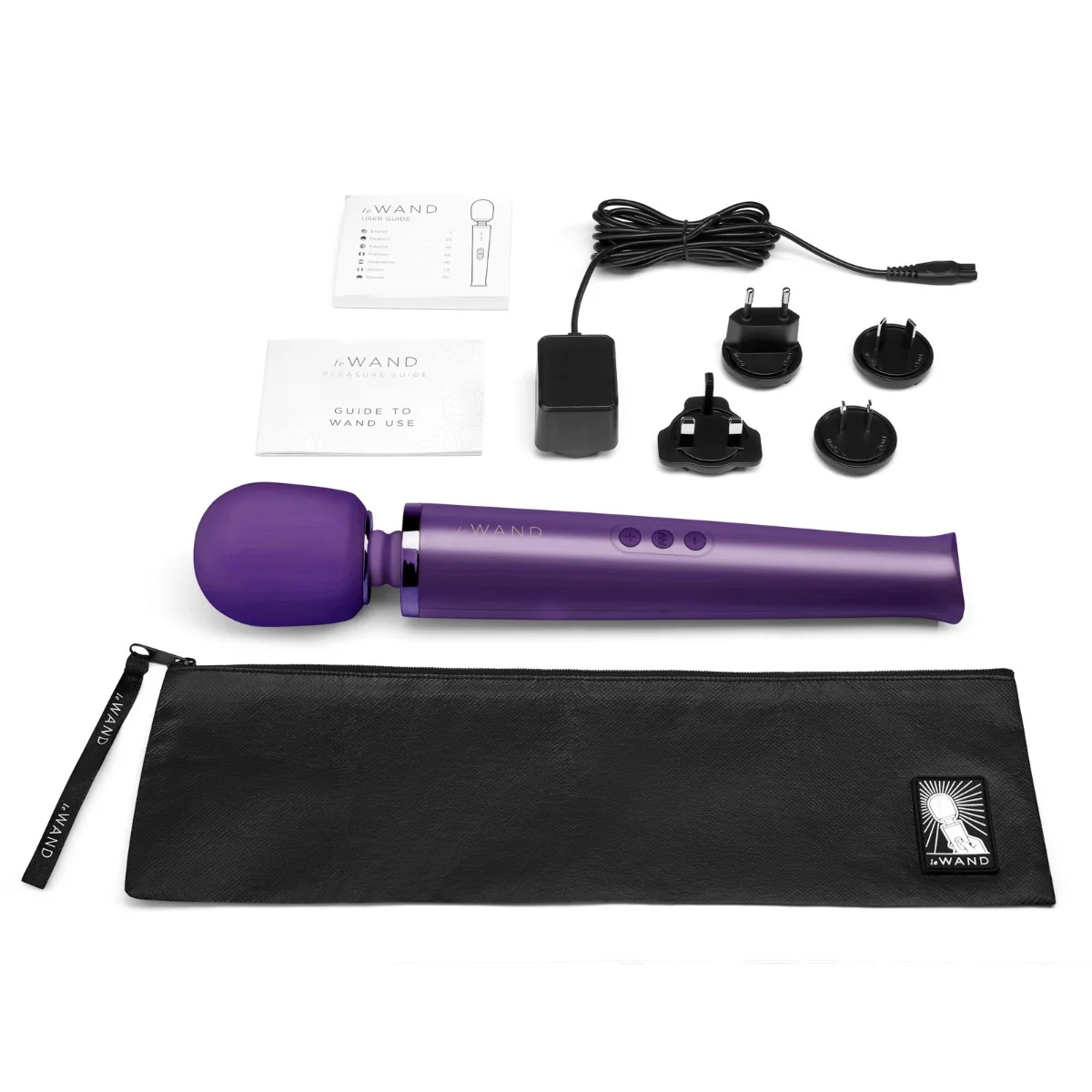 Le Wand Rechargeable Wand Massager Purple - Image 4