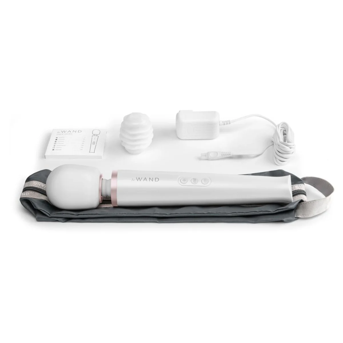 Le Wand Rechargeable Wand Massager White - Image 5