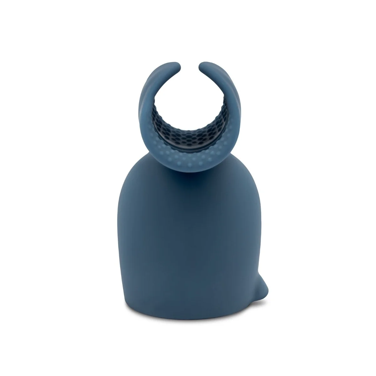Le Wand Stroke Silicone Penis Play Attachment Blue - Image 3