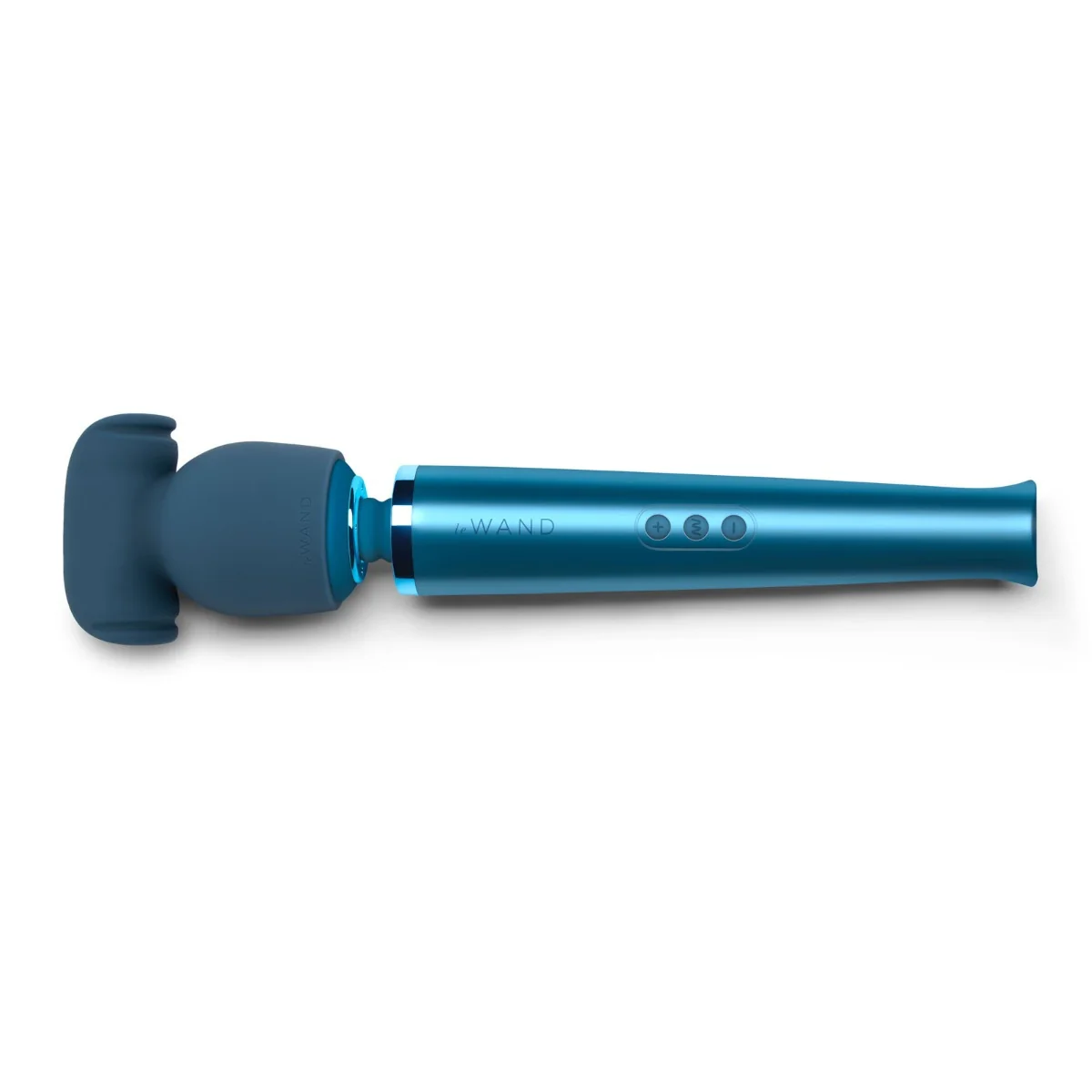 Le Wand Stroke Silicone Penis Play Attachment Blue - Image 5