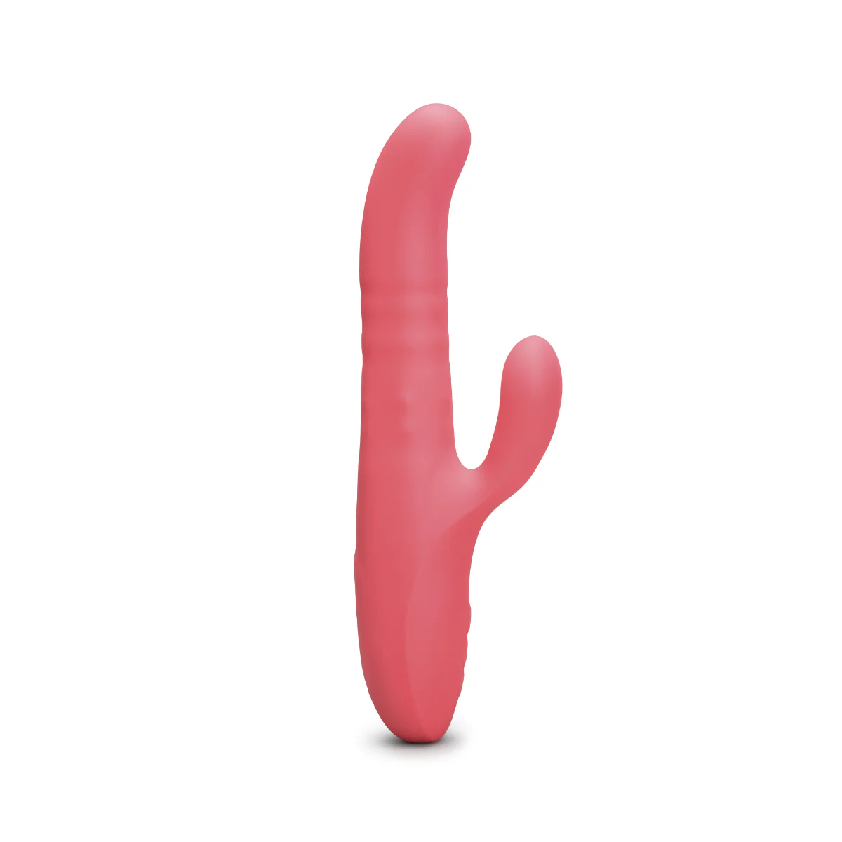 Le Wand Thrust Rechargeable Thrusting Rabbit Vibrator Pink - Image 4