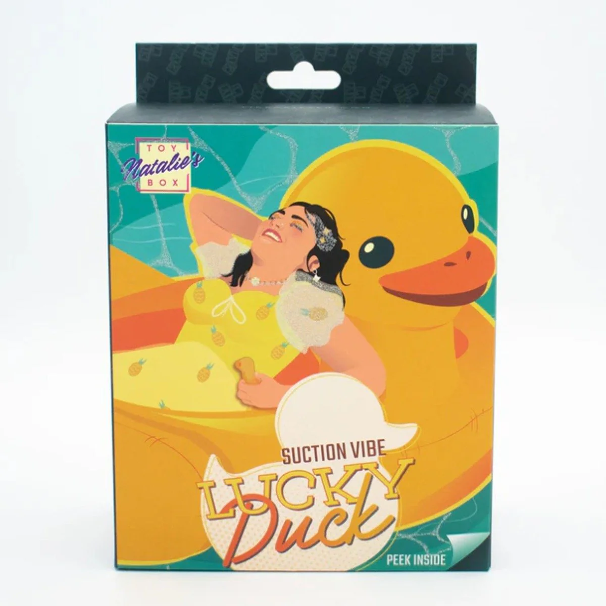 Like A Kitten Lucky Duck Suction Vibrator Yellow - Image 2