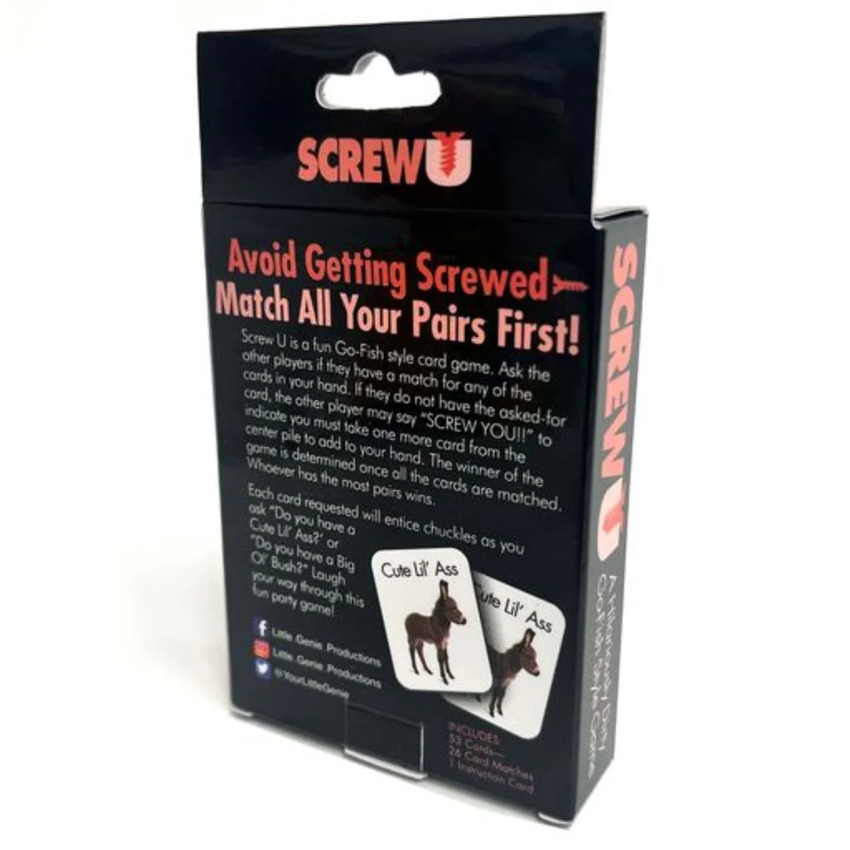 Little Genie Screw U Card Game - Image 3