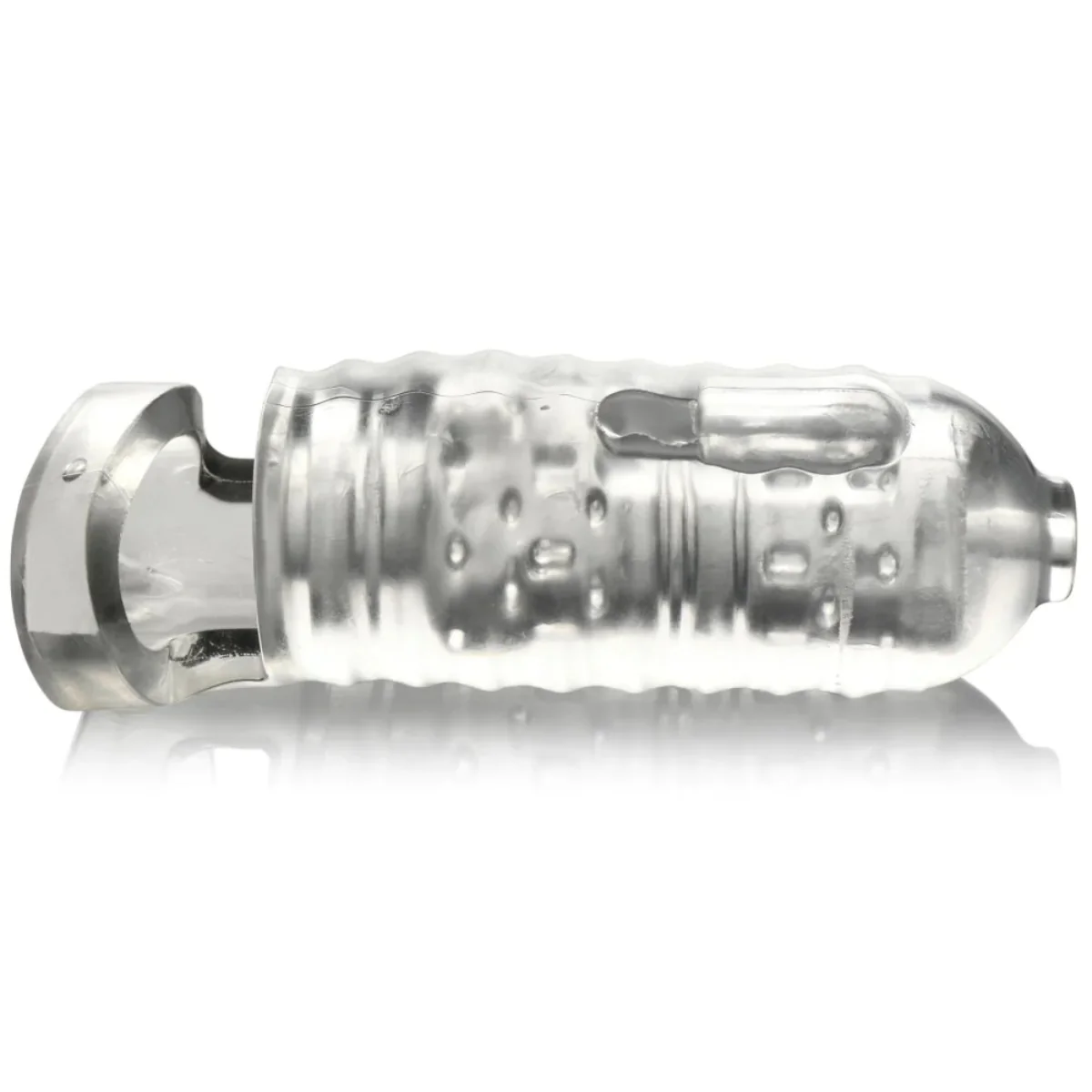 LoveBotz Milker Masturbator With Ball Strap Clear - Image 3