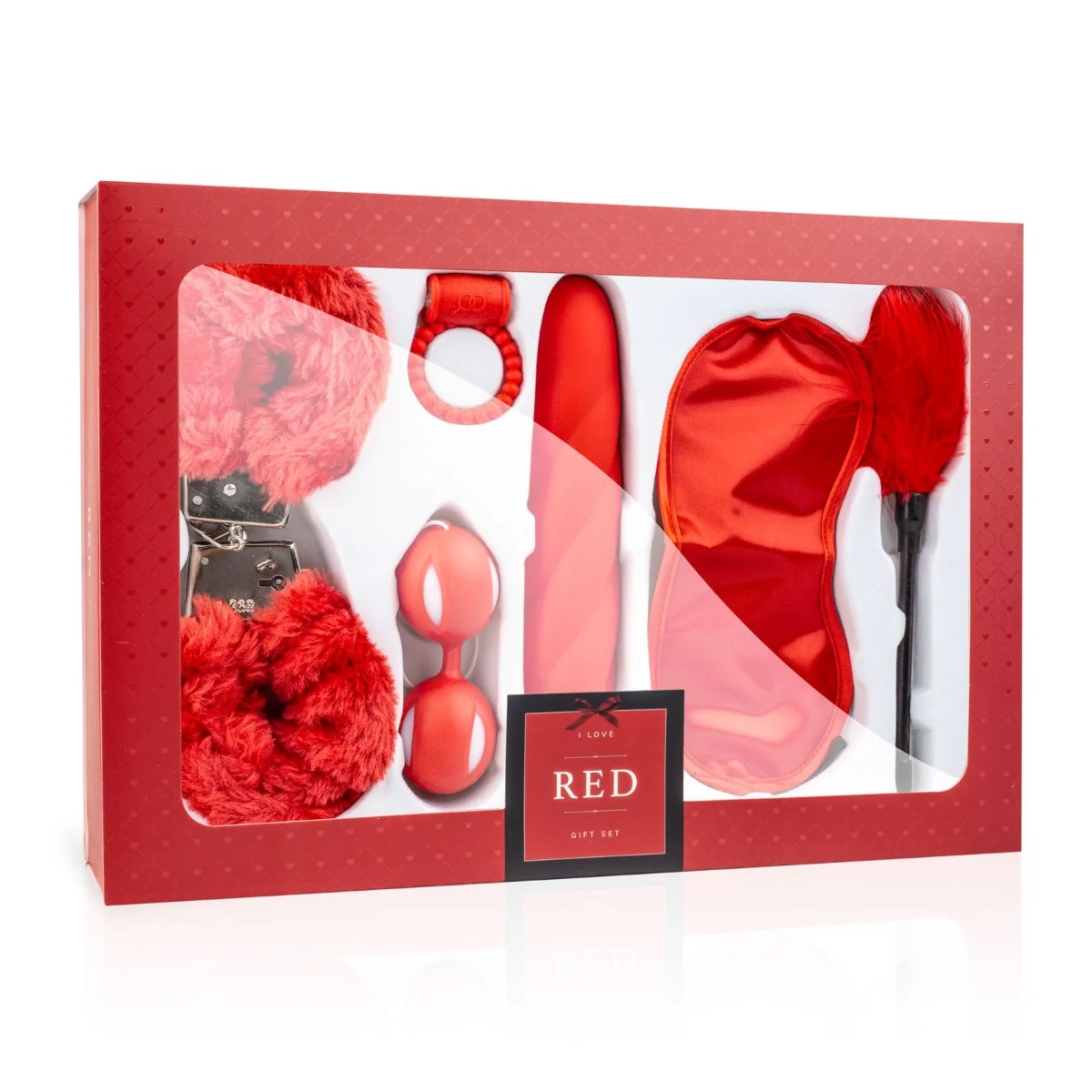 Loveboxxx I Love Red Bondage Sex Toy Gift Set Red - Image 2