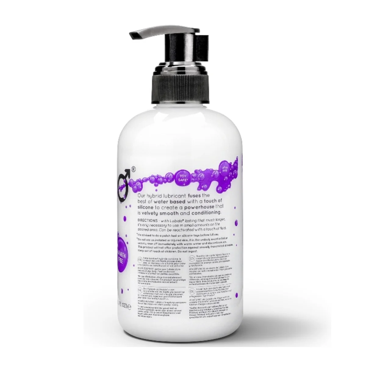 Lubido Hybrid Silk Water Based Lube 250ml - Image 2