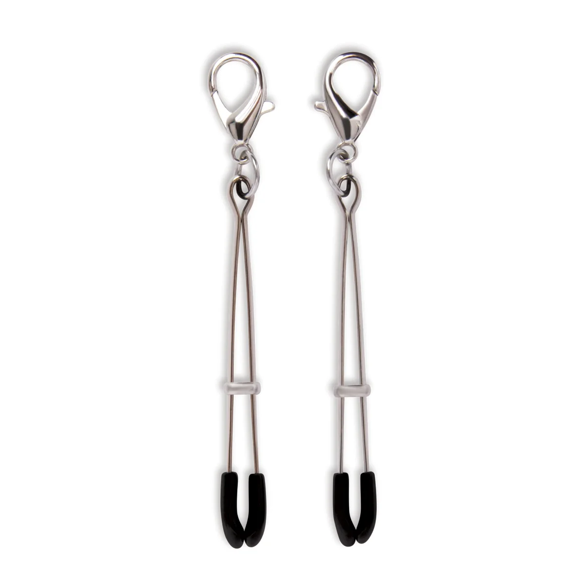 Lux Fetish 12 Piece Interchangeable Collar & Nipple Clips Set - Image 5