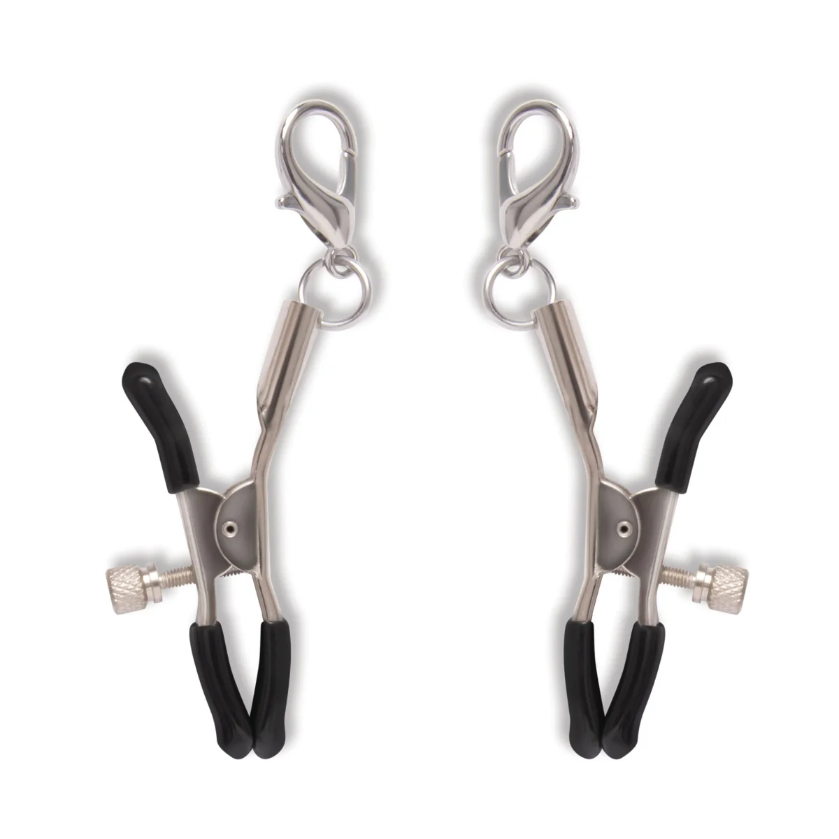 Lux Fetish 12 Piece Interchangeable Collar & Nipple Clips Set - Image 6