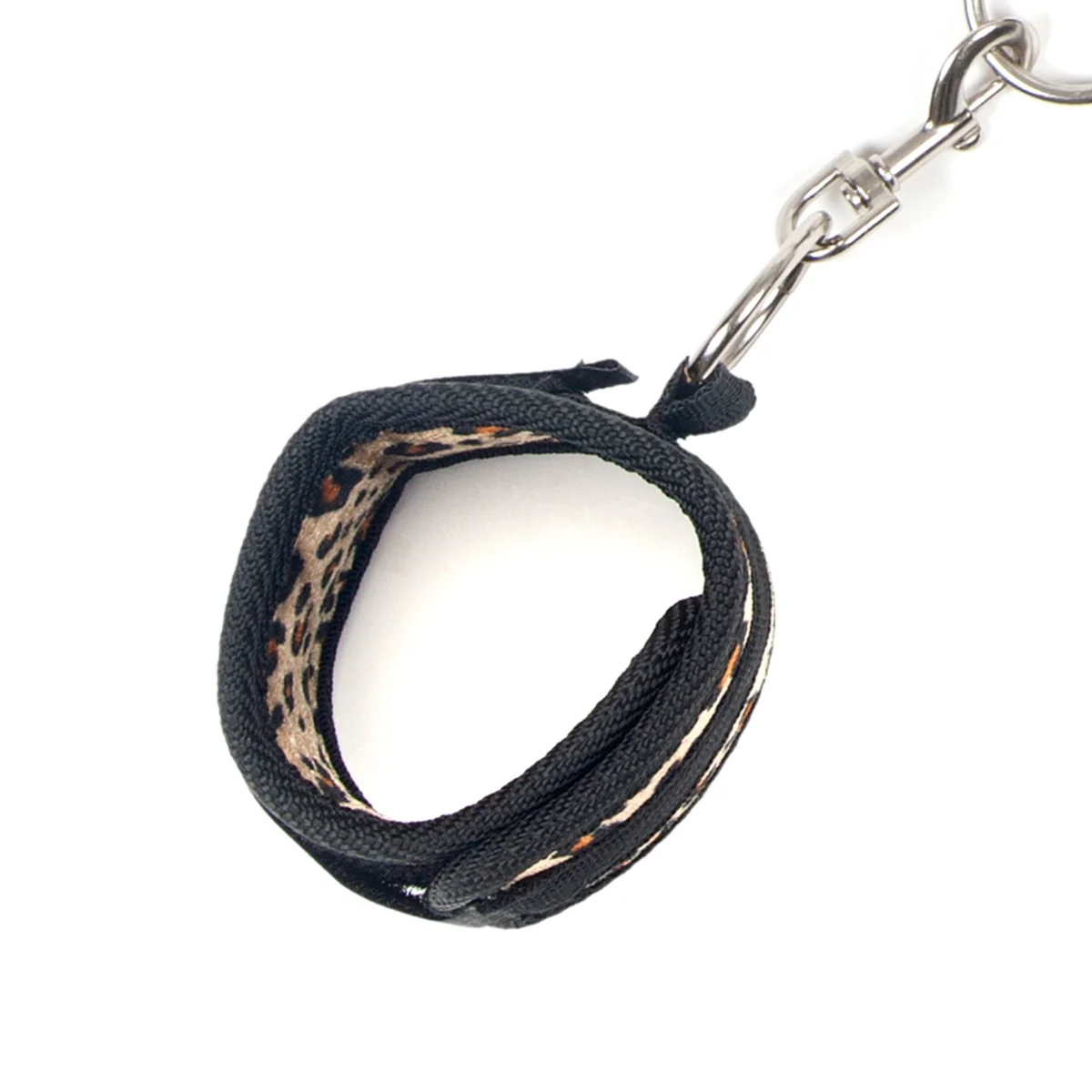 Lux Fetish 7 Piece Leopard Bed Spreader Playful Restraint System Black Leopard Print - Image 5