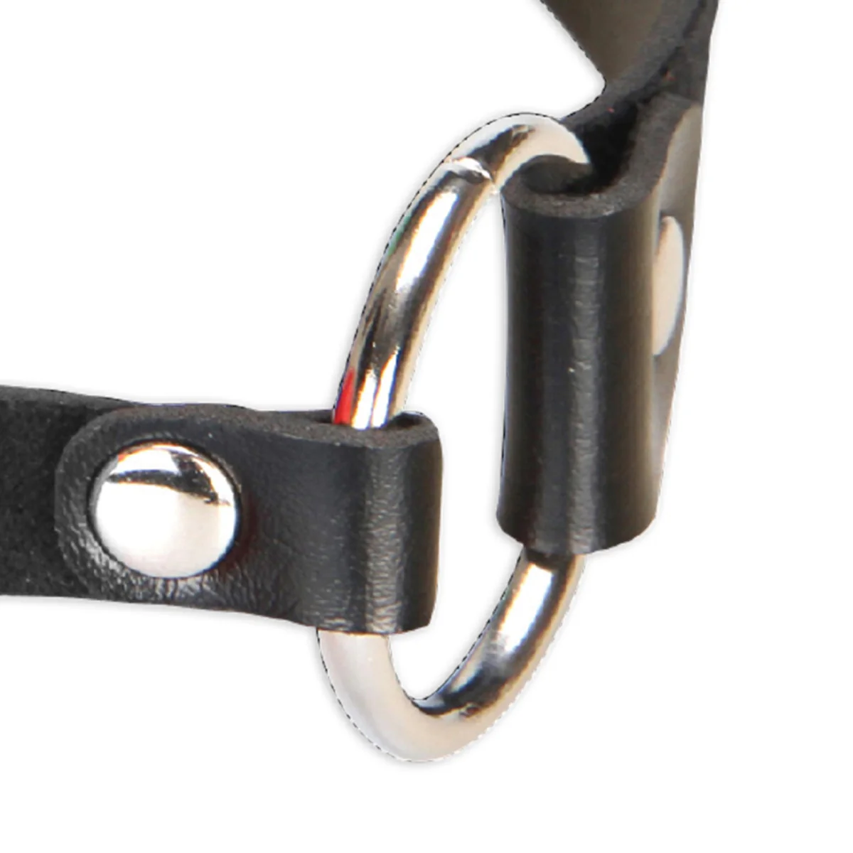 Lux Fetish Adjustable Breathable Ball Gag Black - Image 4