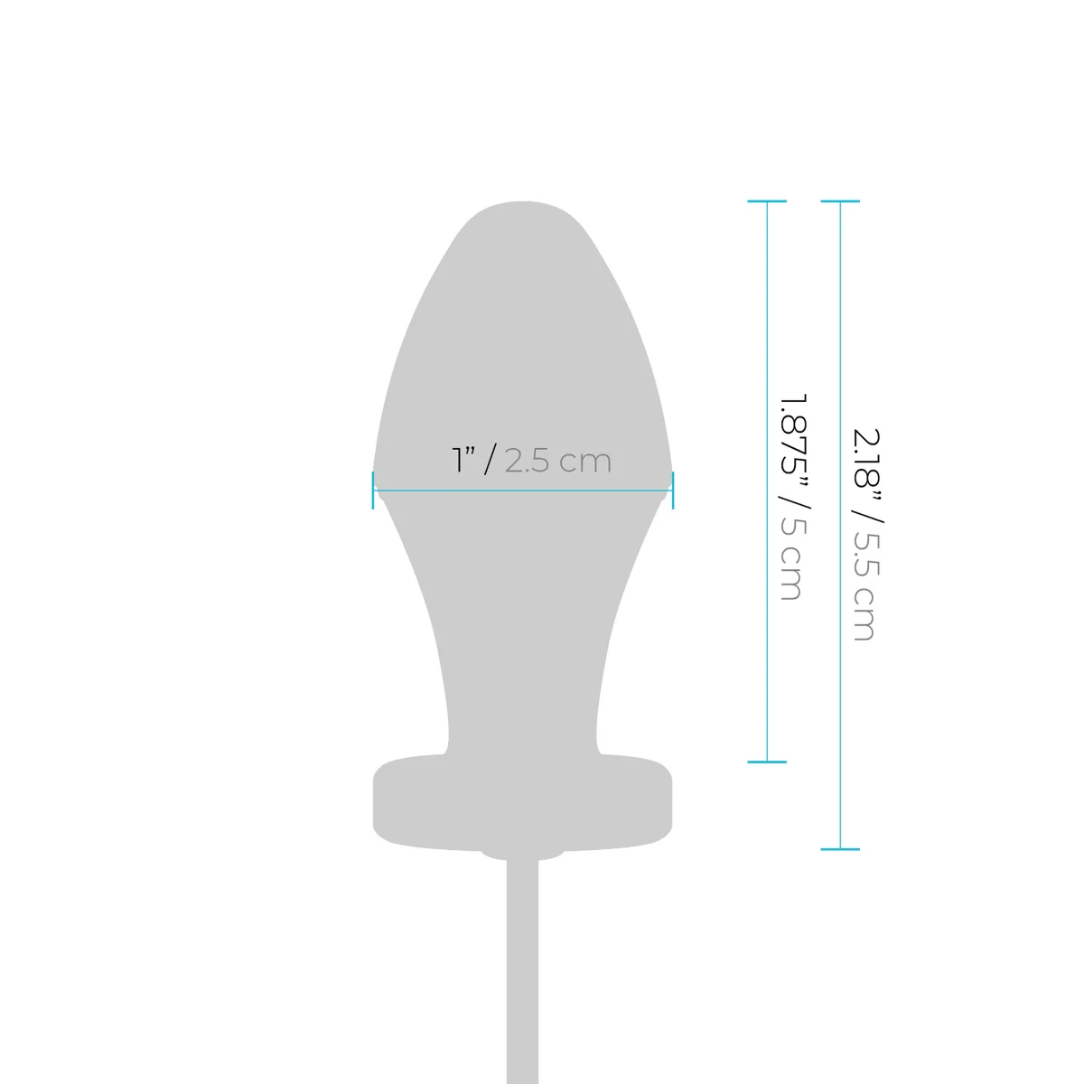 Lux Fetish Electro Sex Shock Butt Plug Silver - Image 4