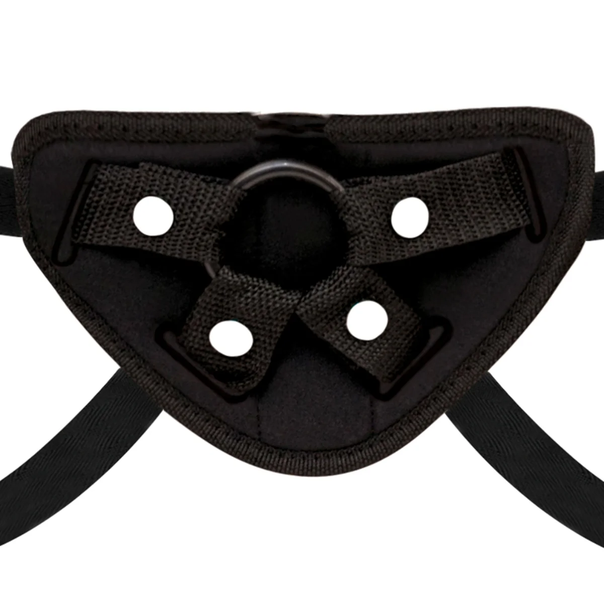 Lux Fetish Size Up 3 Piece Dildo & Harness Pegging Training Set Black Purple - Image 4