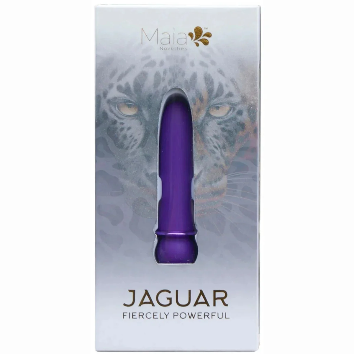 Maia Toys Jaguar 10 Function Silicone Bullet Vibrator Purple 4 Inch - Image 2