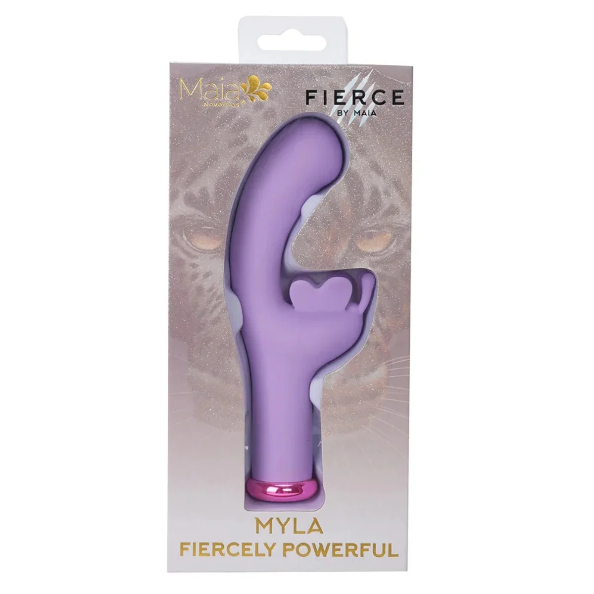 Maia Toys Myla 10 Function Butterfly G-Spot Vibrator Lavender 3 Inch - Image 2