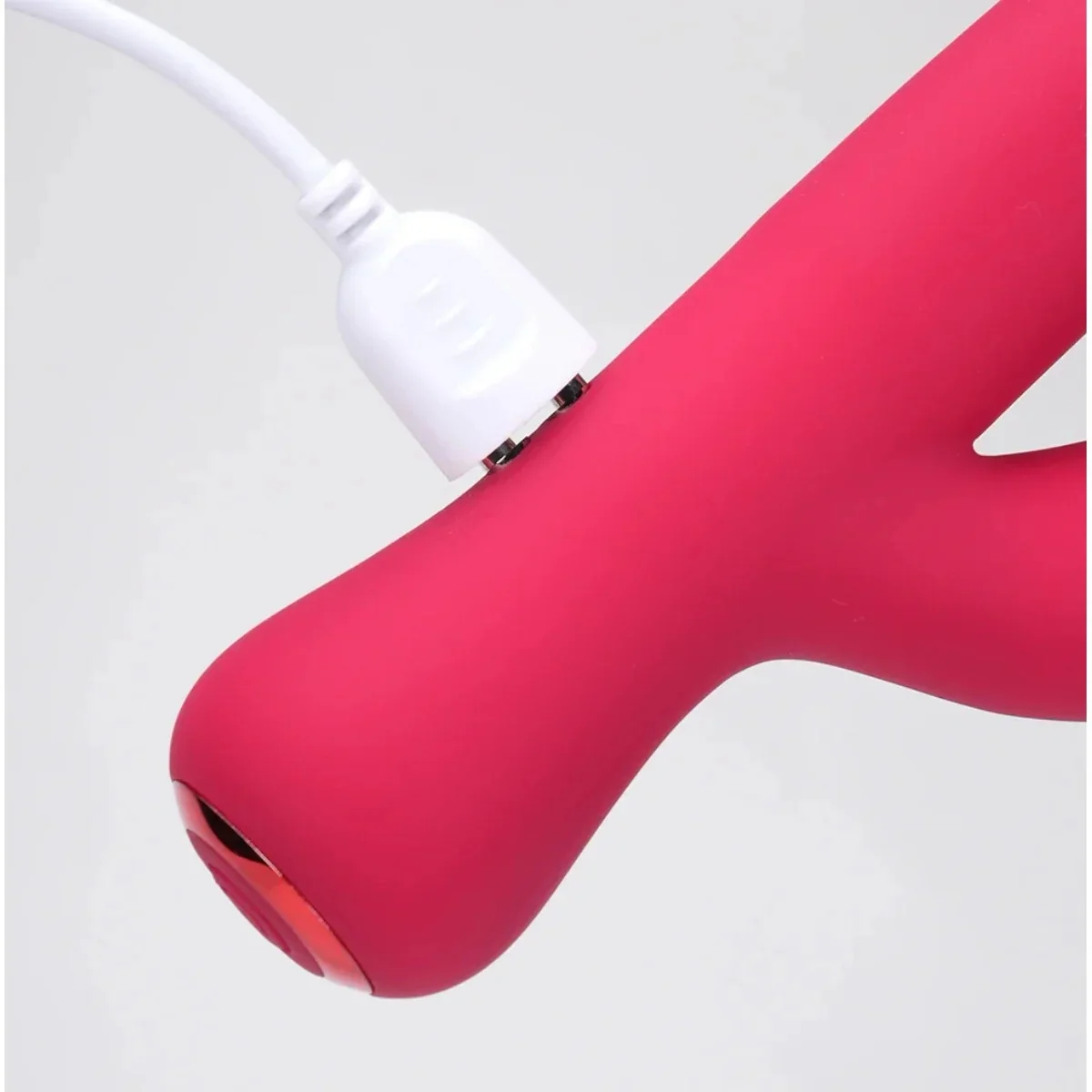 Maia Toys Zara 10 Function Rabbit Vibrator Red 4 Inch - Image 3