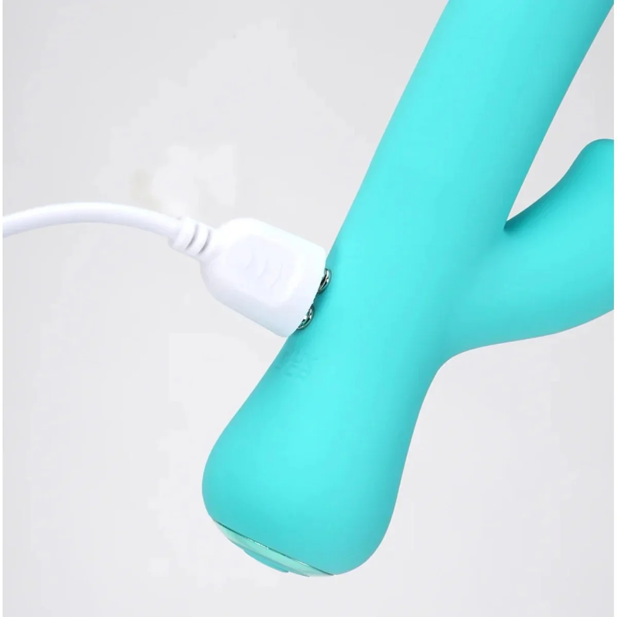 Maia Toys Zara 10 Function Rabbit Vibrator Teal 4 Inch - Image 3