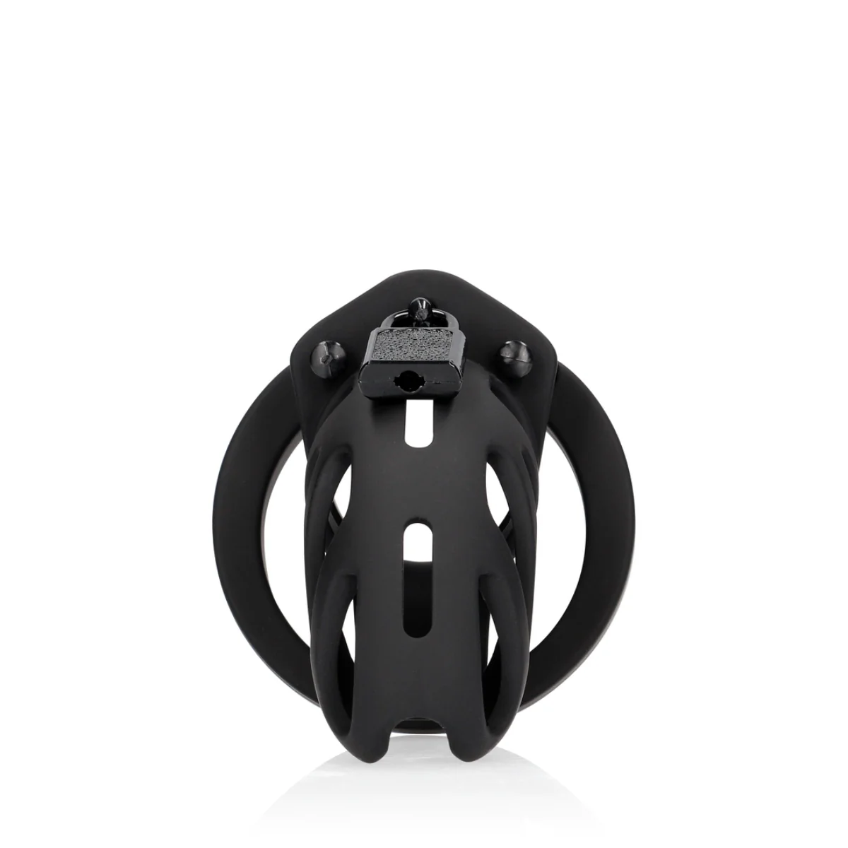 Man Cage Chastity Cock Cage Model 24 Black 3.5 Inch / 9cm - Image 3