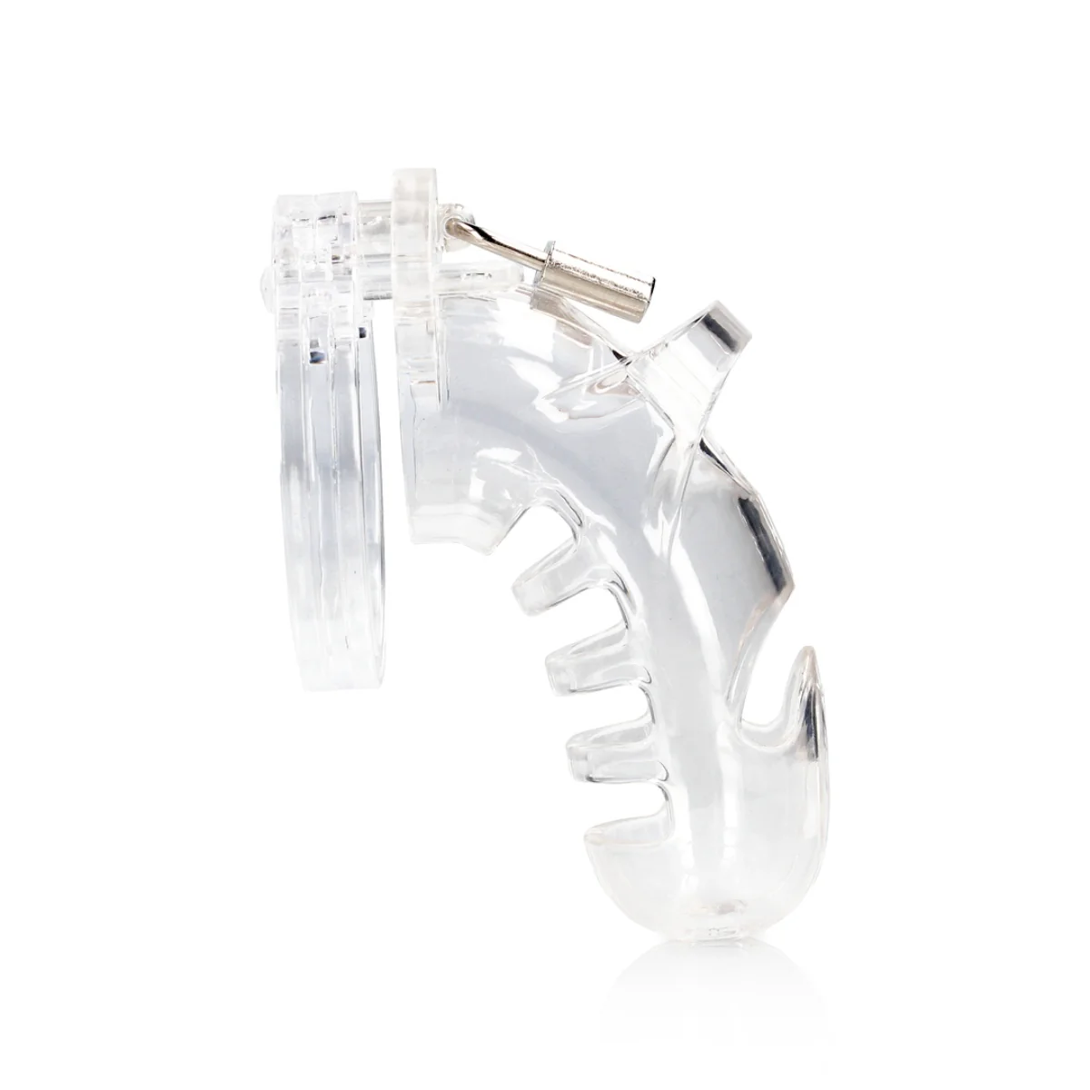 Man Cage Chastity Cock Cage Model 26 Clear 4.5 Inch / 11.5cm - Image 3