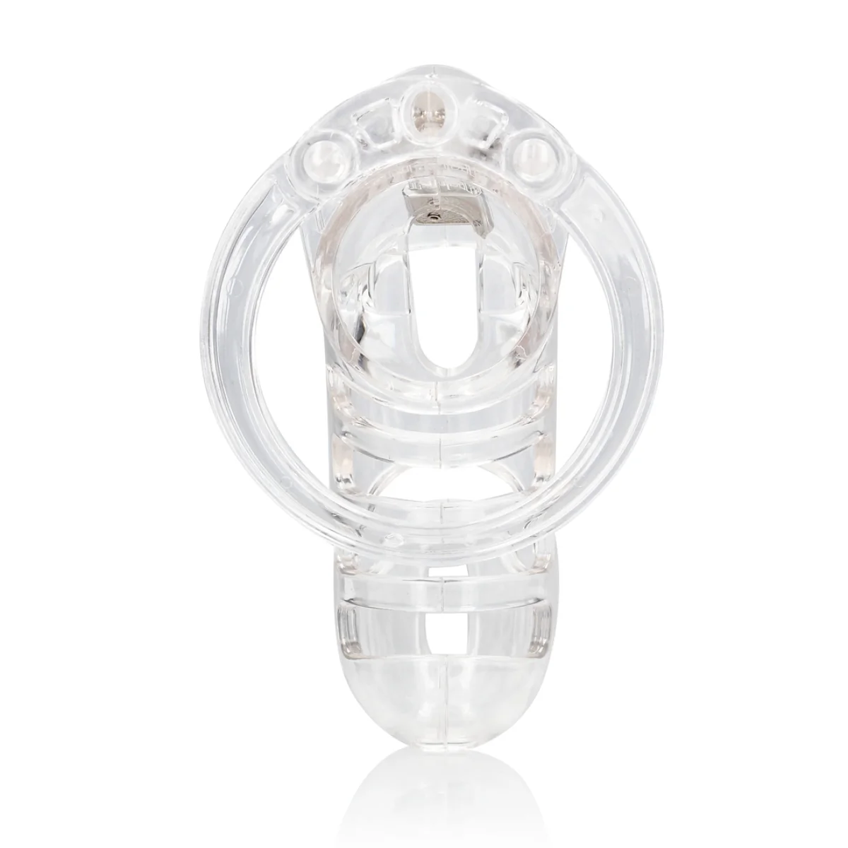 Man Cage Chastity Cock Cage Model 26 Clear 4.5 Inch / 11.5cm - Image 4
