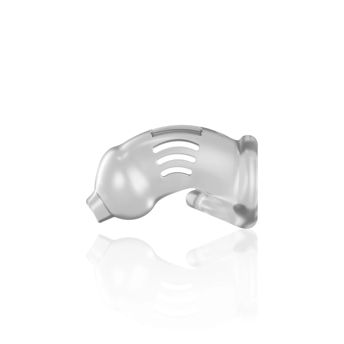 Man Cage Chastity Cock Cage TPE Model 29 Clear - Image 3