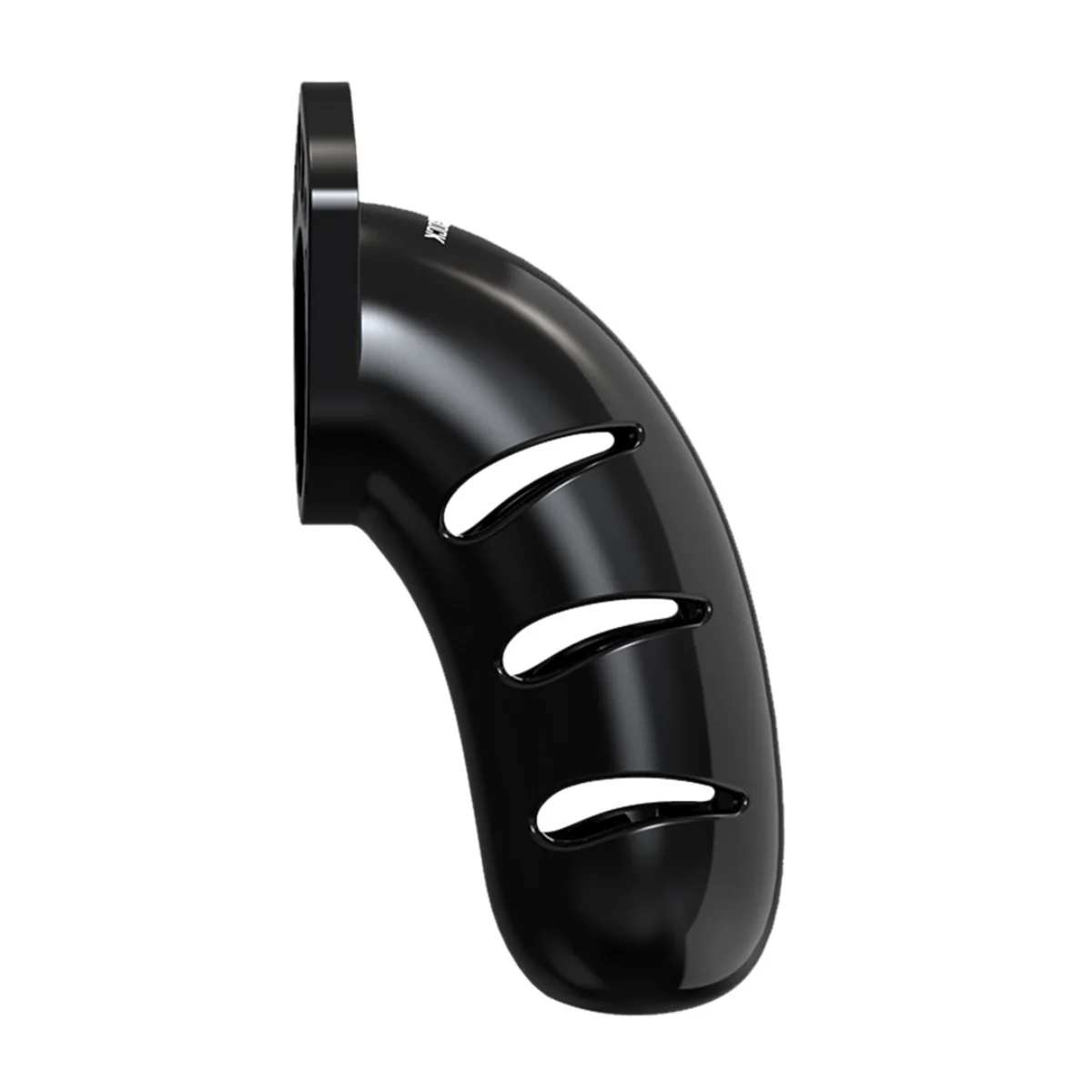 Man Cage Chastity Cock Cage With Electro Element Model 22 Black 4.5 Inch / 11.5cm - Image 3