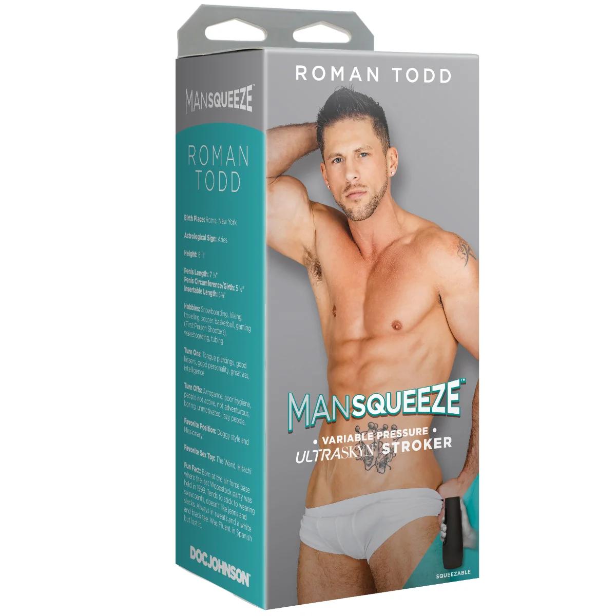 ManSqueeze Roman Todd Ultraskyn Butt Masturbator - Image 2