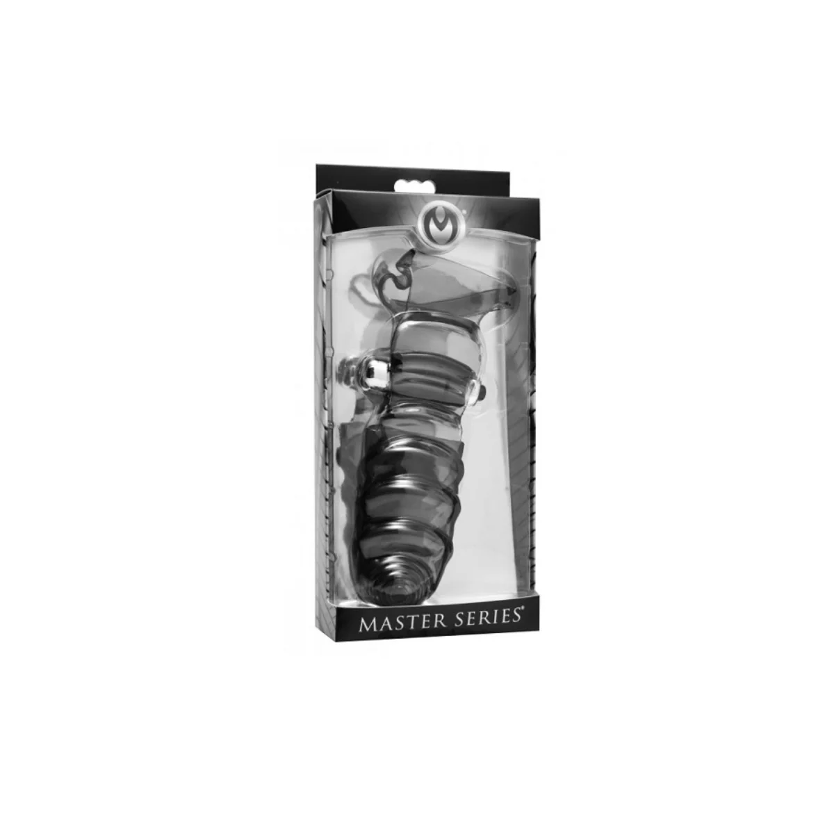Master Series Bang Bang G-Spot Vibrating Finger Glove Black - Image 2
