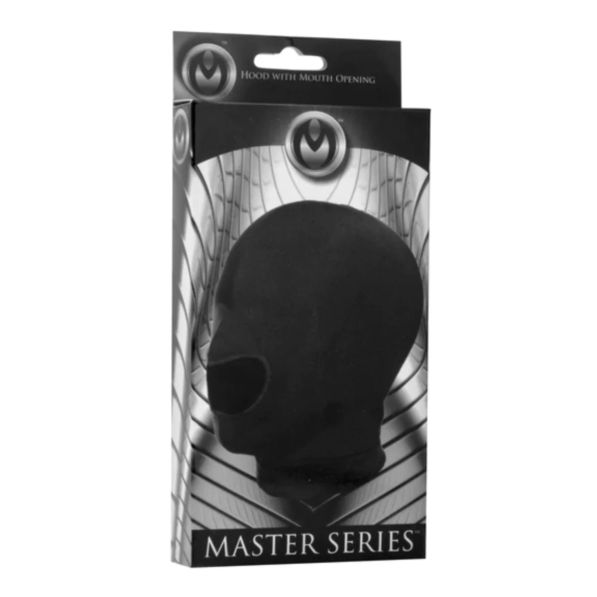 Master Series Blow Hole Open Mouth Spandex Hood Black - Image 2
