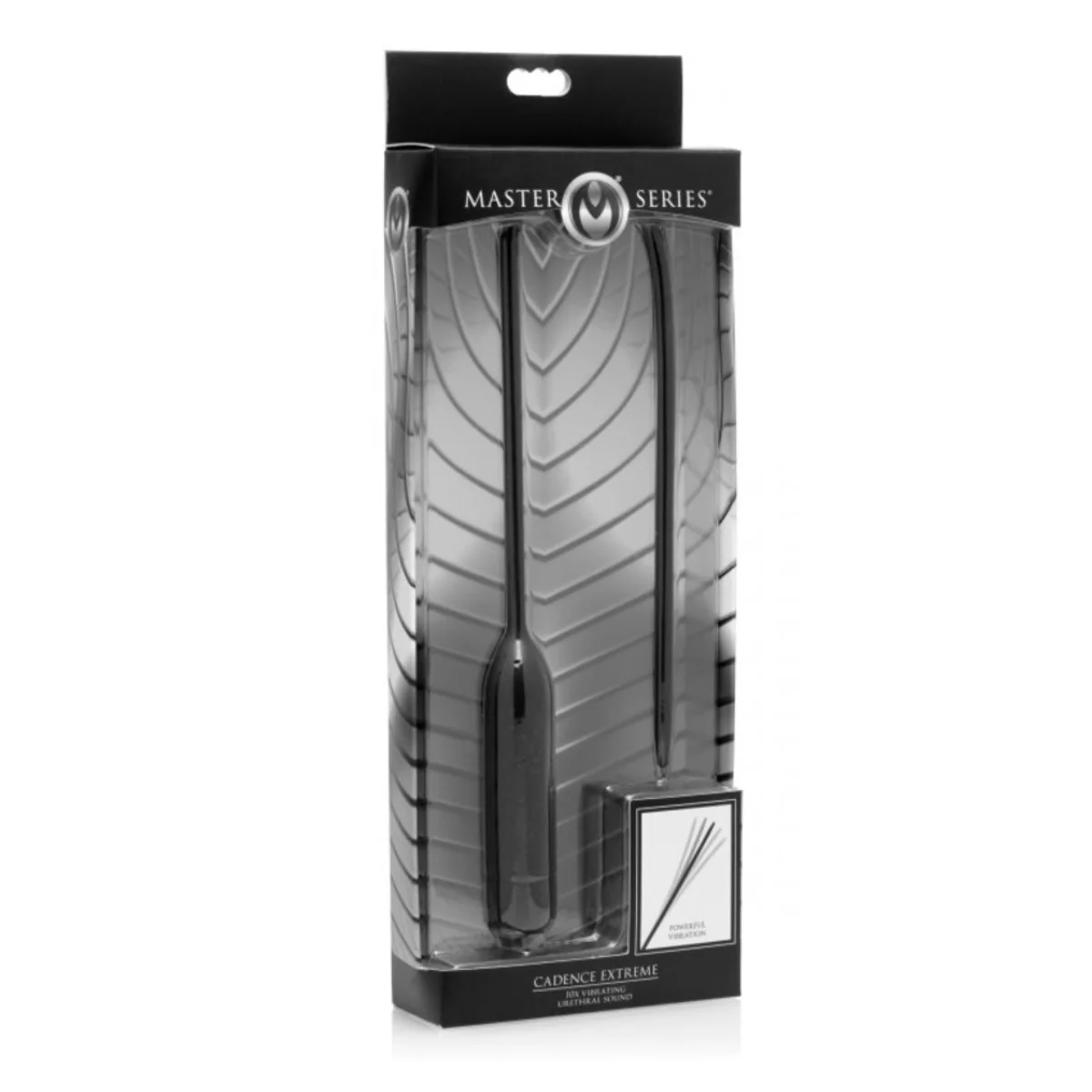 Master Series Cadence Extreme 10X Vibrating Urethral Sound Black - Image 2