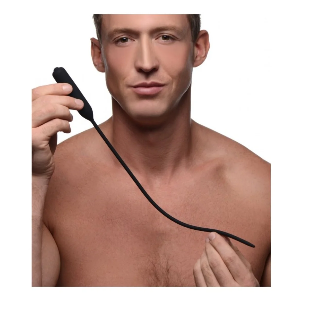 Master Series Cadence Extreme 10X Vibrating Urethral Sound Black - Image 4
