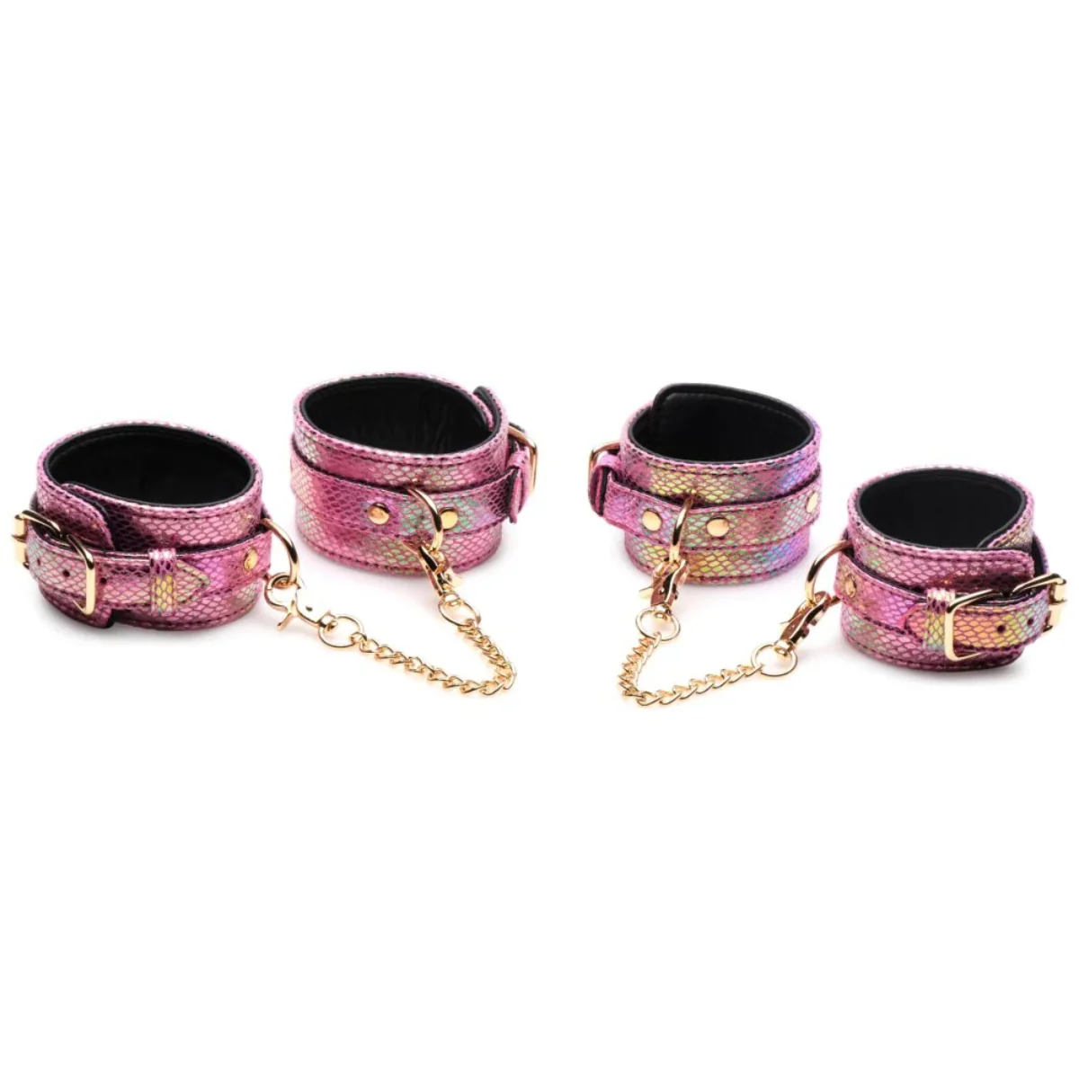 Master Series Captive Cobra 6 Piece Bondage Set Pink - Image 3