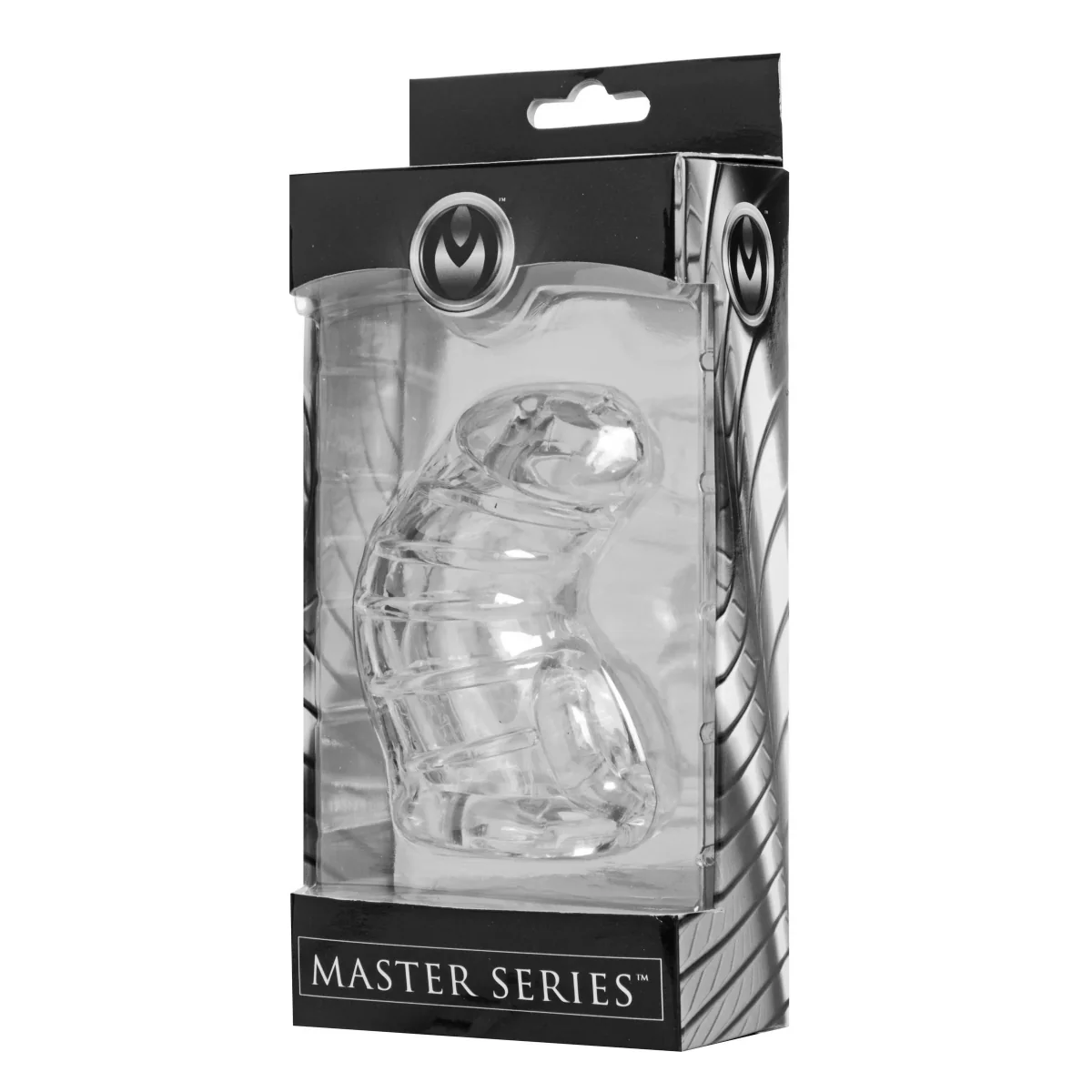 Master Series Detained Soft Body Chastity Cage Clear - Image 2
