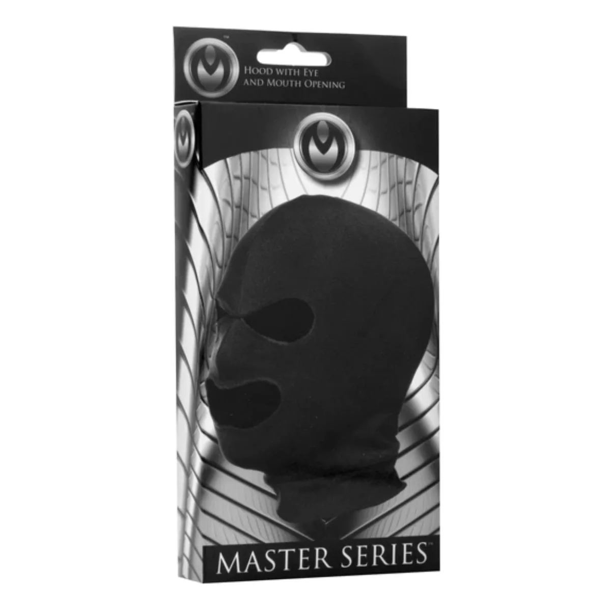 Master Series Facade Hood With Eye And Mouth Holes Black - Image 2