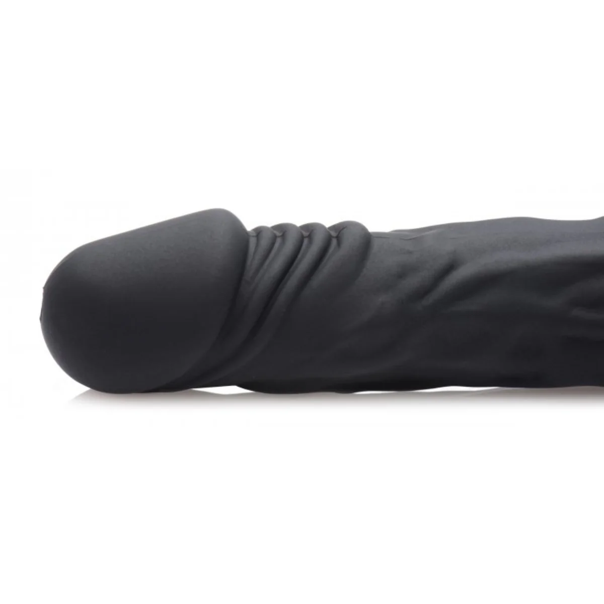 Master Series Jizz Shooter Silicone Dildo Lube Launcher Black - Image 3