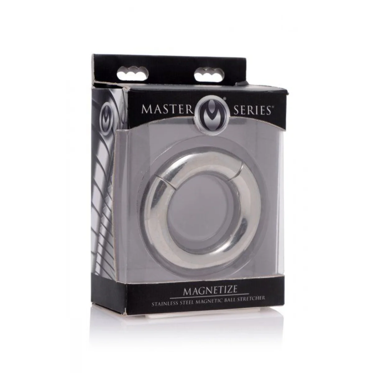 Master Series Magnetize Stainless Steel Magnetic Ball Stretcher Silver - Image 2