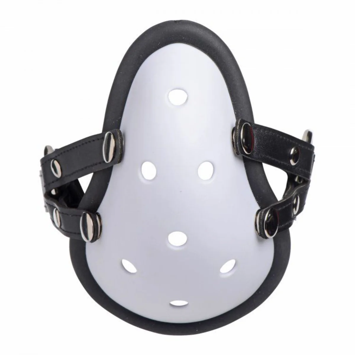 Master Series Musk Athletic Cup Muzzle White Black - Image 3