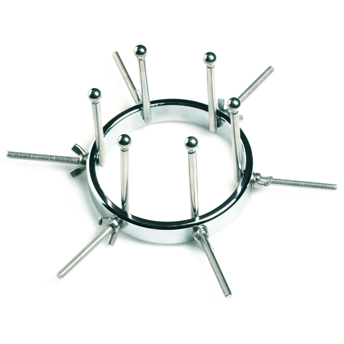 Master Series Oculus Stainless Steel Anal Explorer Silver - Image 3