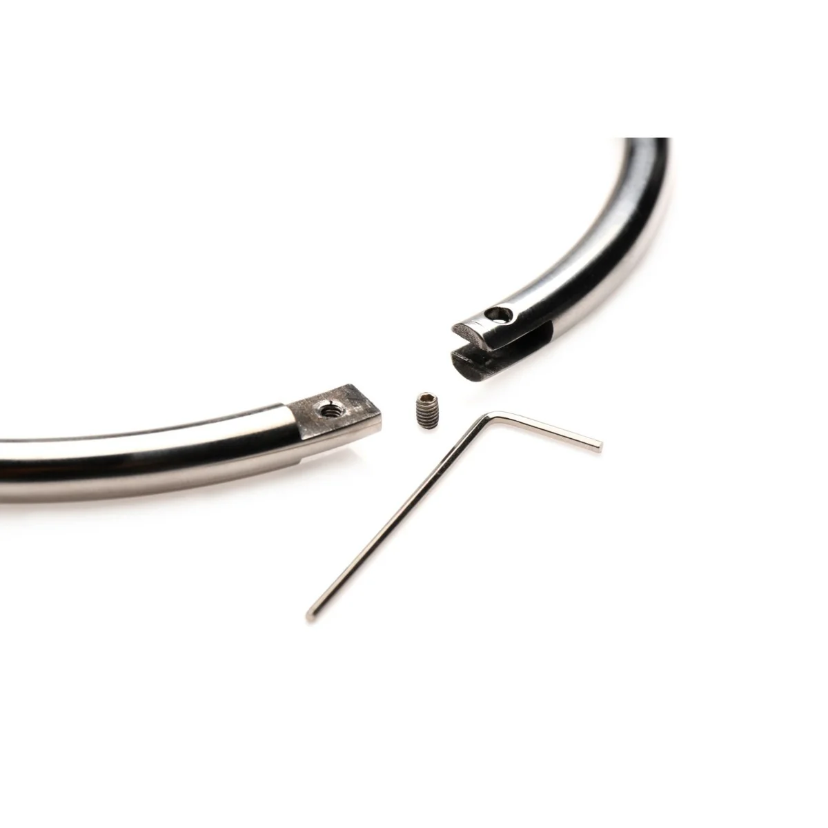 Master Series Possession Stainless Steel Locking Collar Large - Image 5