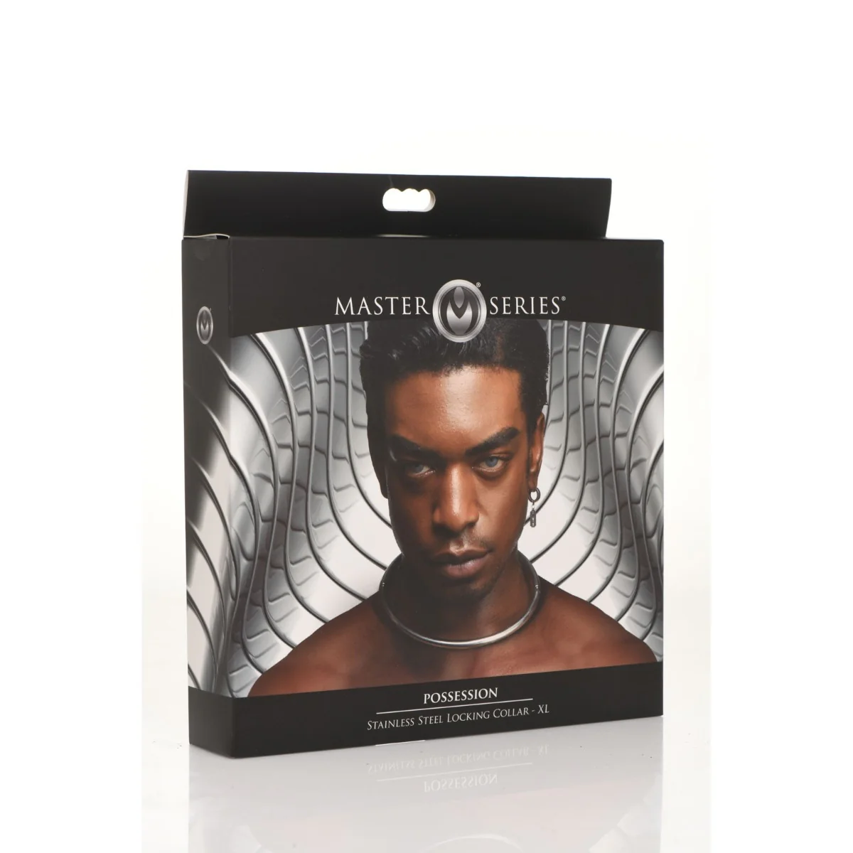 Master Series Possession Stainless Steel Locking Collar XL - Image 2