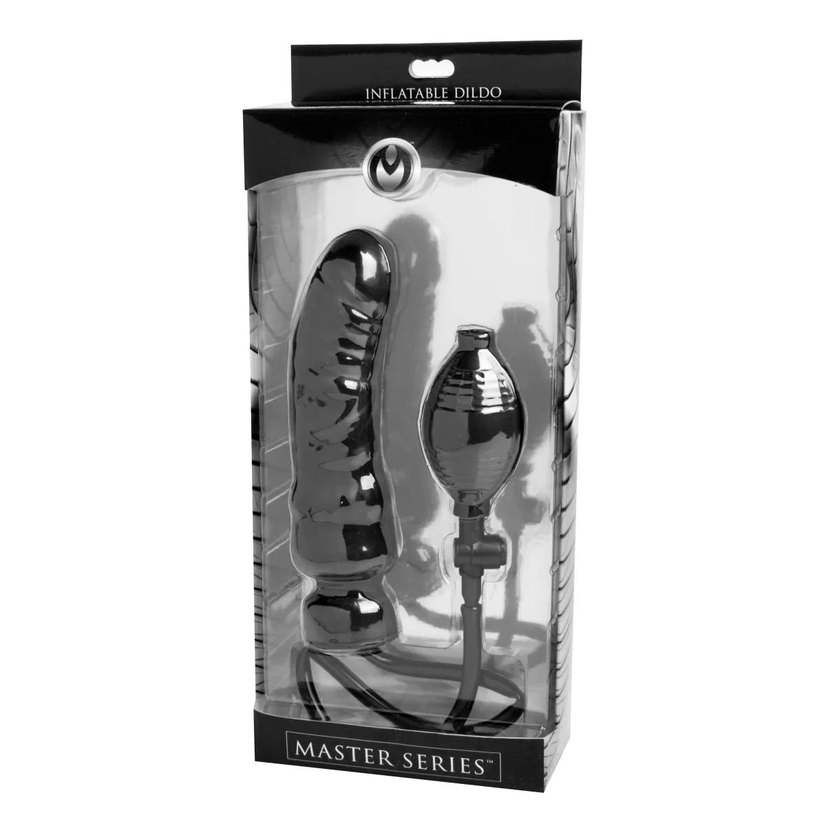 Master Series Renegade Inflatable Dildo Black - Image 2