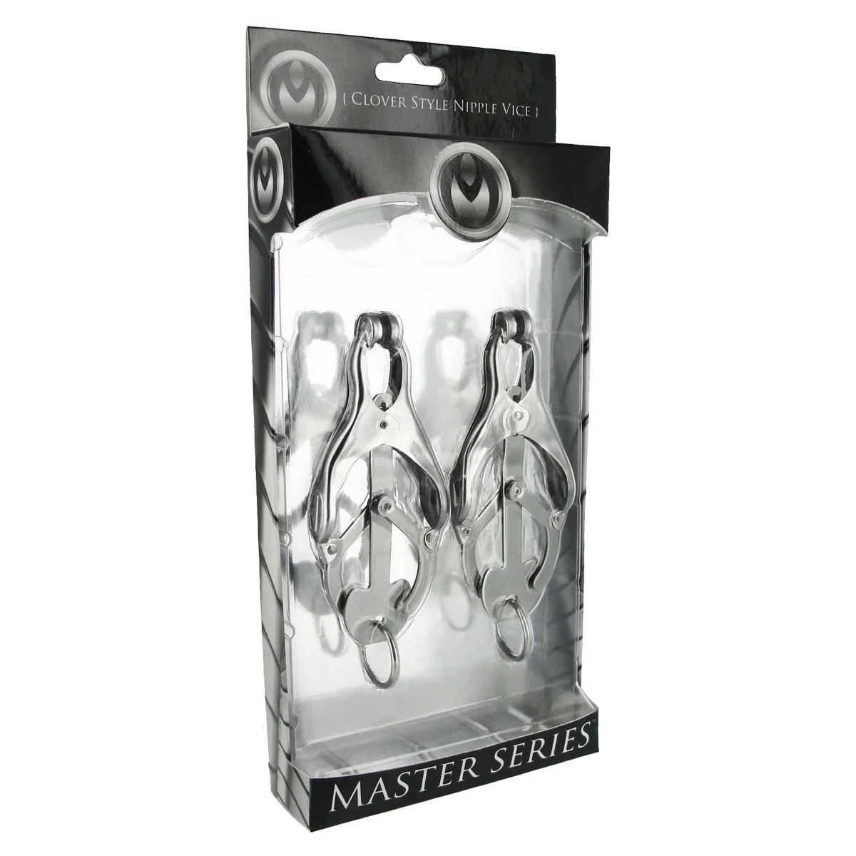 Master Series Ringed Monarch Clover Style Nipple Vices Silver - Image 2